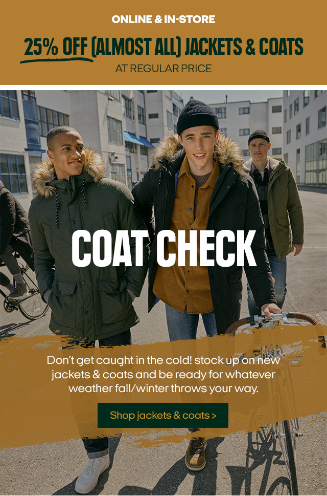 JACK & JONES CANADA Need A New Coat? 25 Off Starting Now! Milled