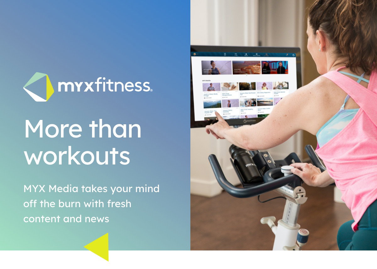 MYXfitness Launching MYX Media Entertainment Coaching Education 