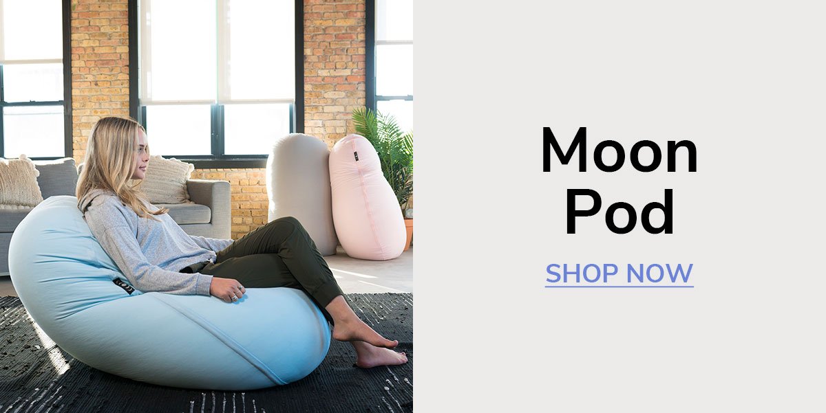 Moon Pod Chair / The Next Revolution In Relaxation Moon Pod Bean Bag