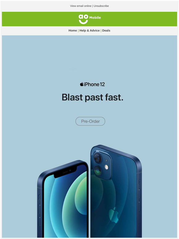 Pre-order the new iPhone 12 today!
