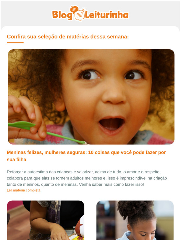 10 coisas que você pode fazer por sua filha