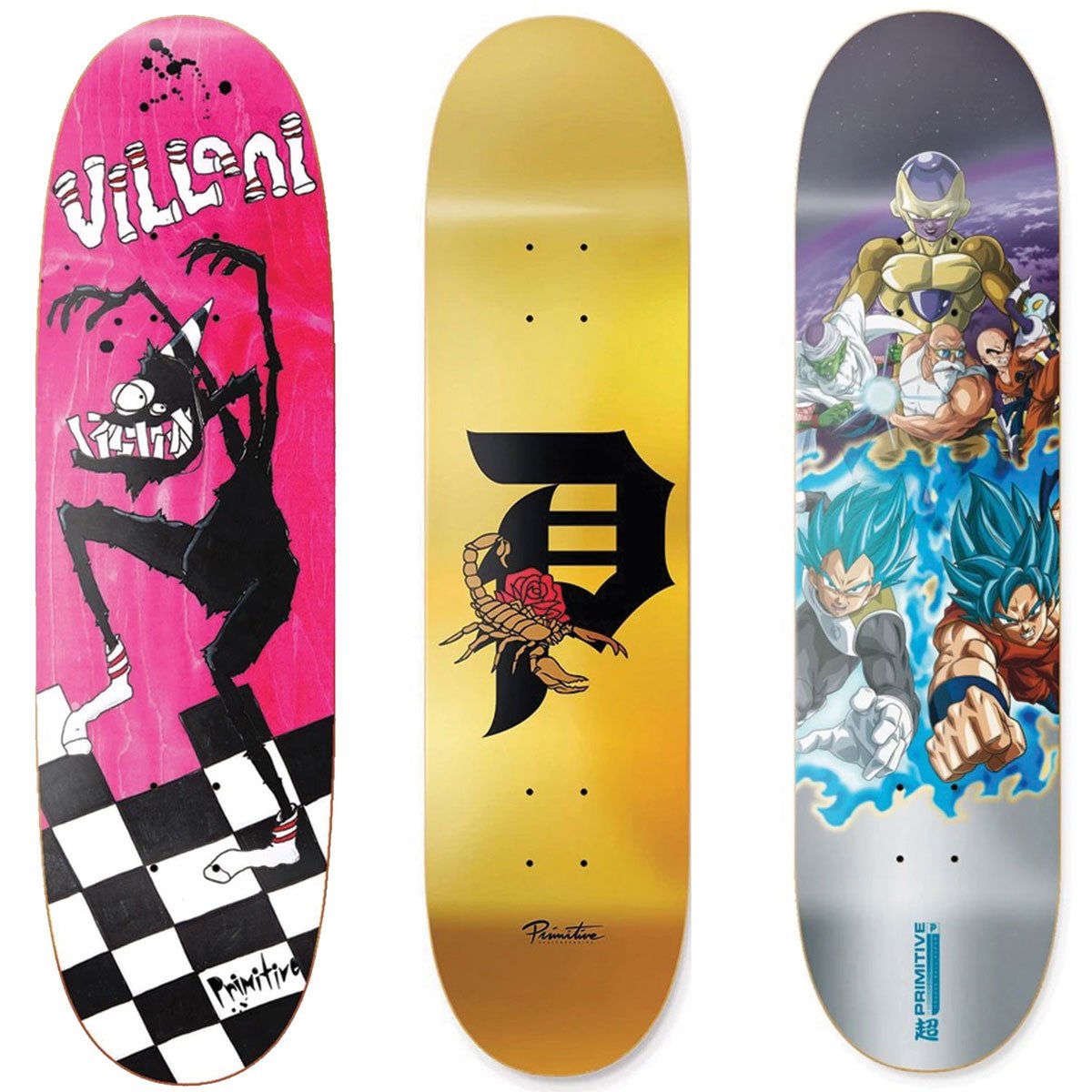 New Skateboards from Primitive