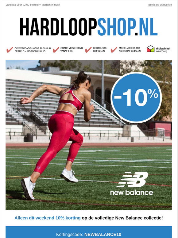 Kortingscode New Balance » 50% korting + » Februari 2022