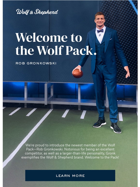 Wolf & Shepherd Hey—meet Gronk. Milled