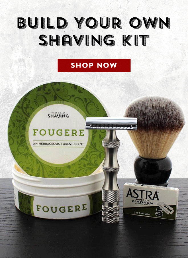 West Coast Shaving 👏 Did You Know You Can Build Your Own Shaving Kit