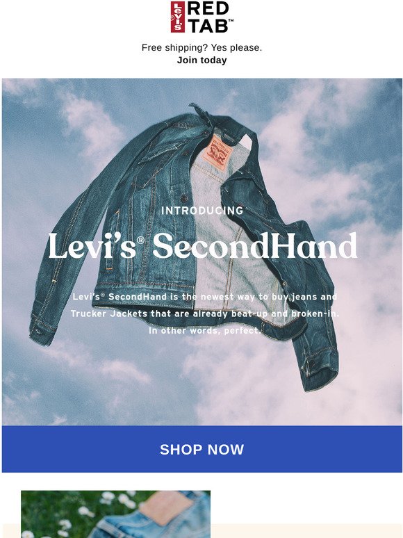 Levis: Introducing Levi's® SecondHand | Milled
