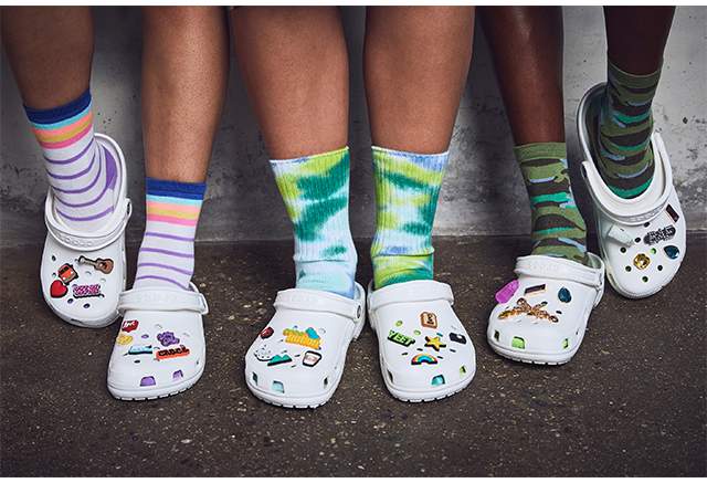 crocs chaussette