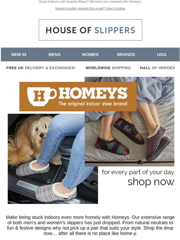 homeys ladies slippers