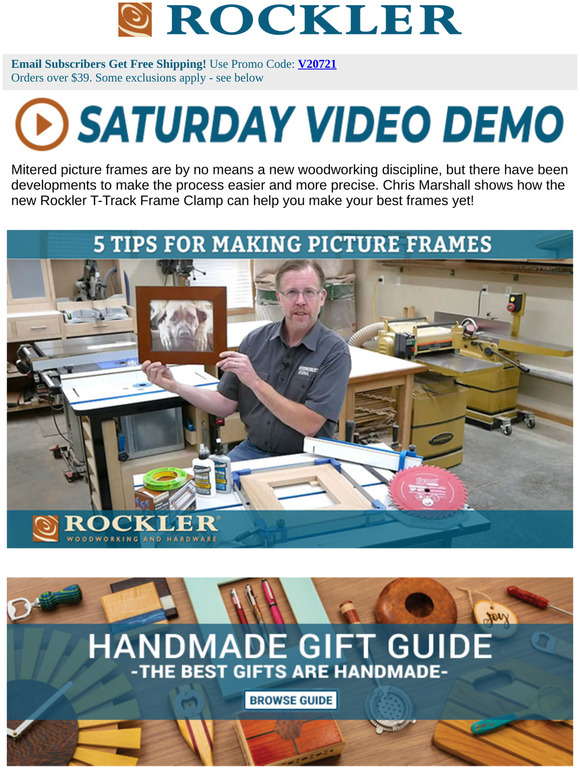 Rockler Woodworking and Hardware 5 Tips to Modernize Your Method for Perfect Picture Frames
