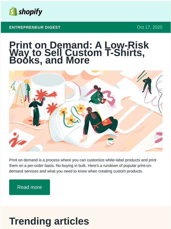 print on demand white label