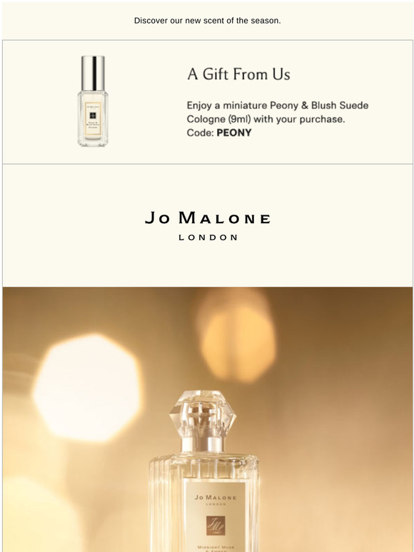 jo malone midnight musk & amber