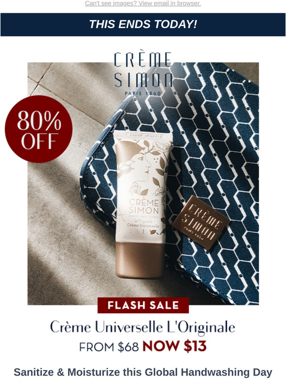 [LAST DAY] Crème Universelle now $13 (U.P. $68) - Sanitize & Moisturize!