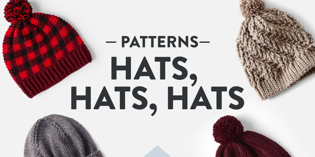 Your favorite hat patterns inside 