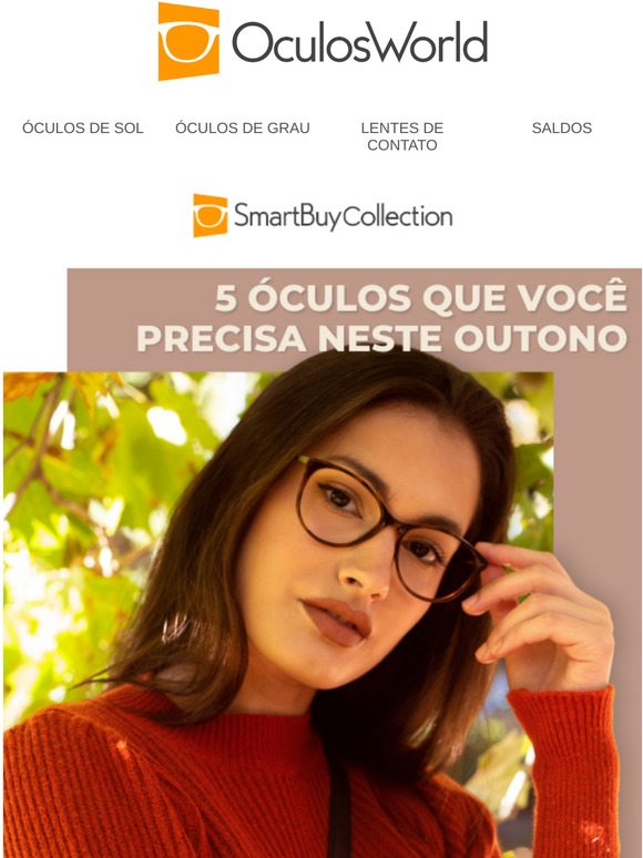 5 óculos que você precisa neste outono