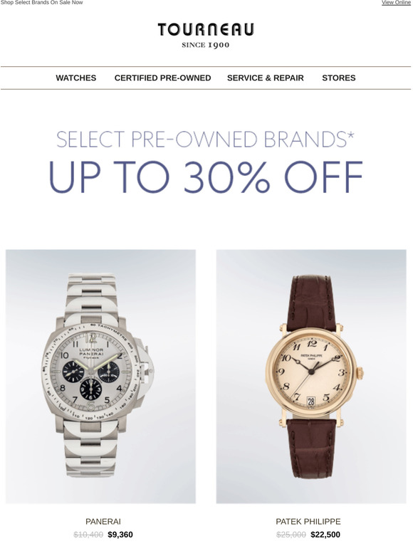 tourneau discount