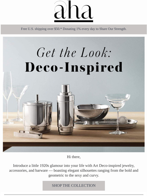 Get the Look: Deco-Inspired