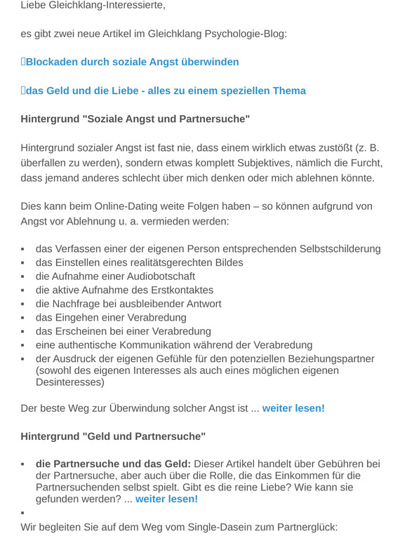 partnersuche artikel