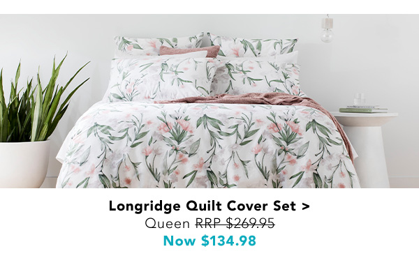 sheridan longridge quilt cover set