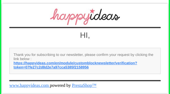 [www.happyideas.com ] Email verification