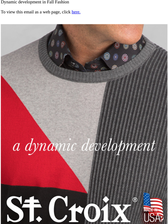 “Dynamic Design for a Bold Fall Look – Signature St. Croix!”
