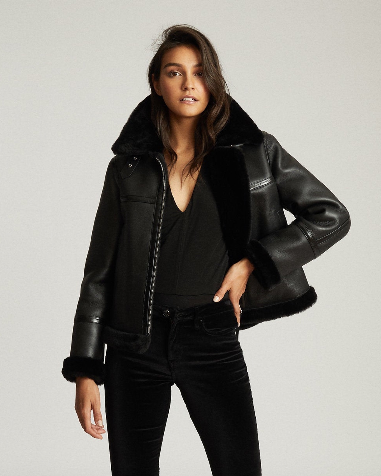 reiss margot jacket