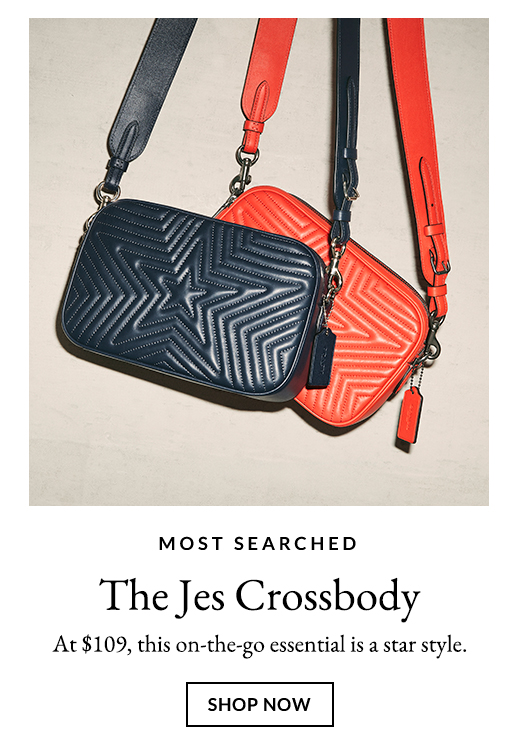 coach jes crossbody star