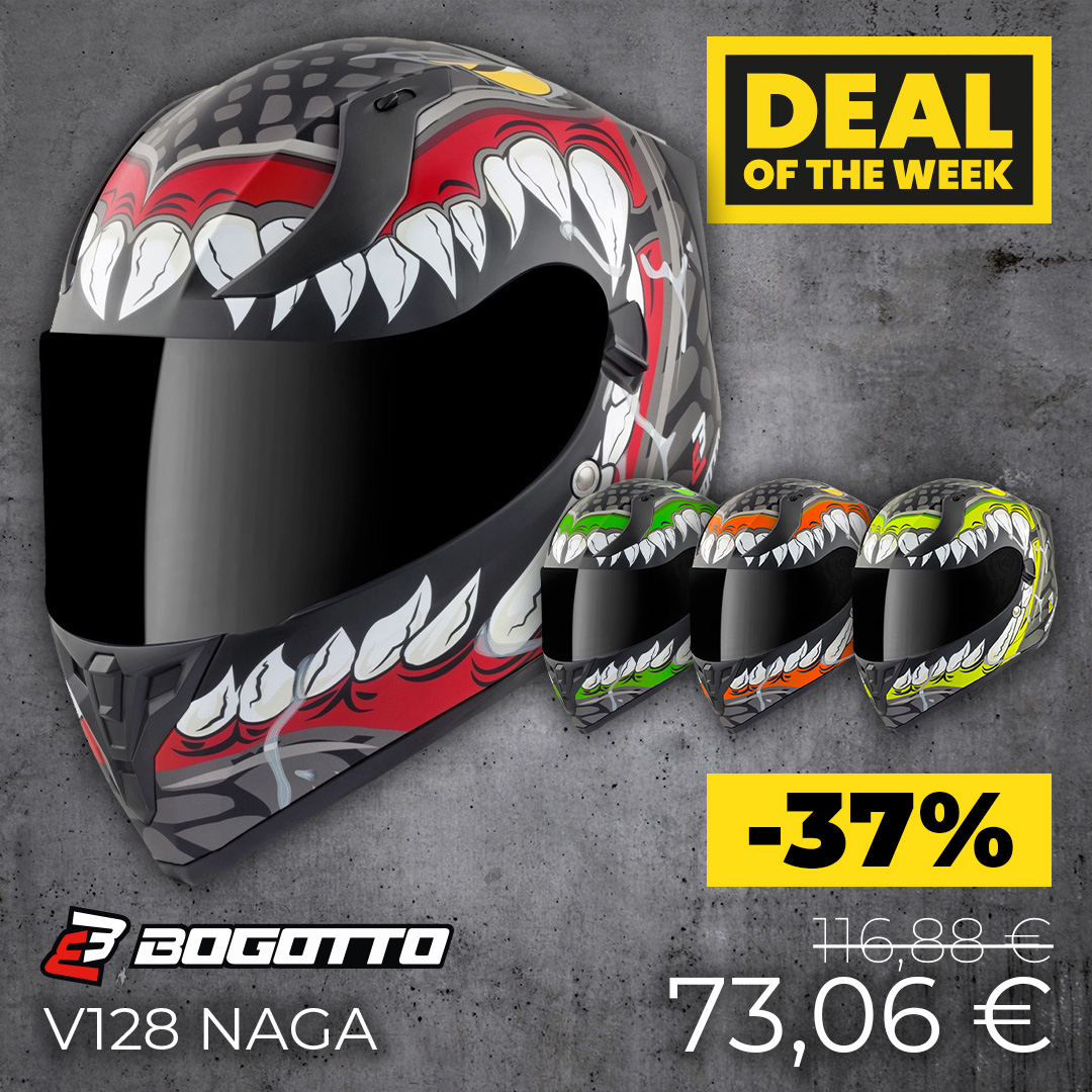 Fc Moto De Deal Of The Week Bogotto V128 Naga Milled