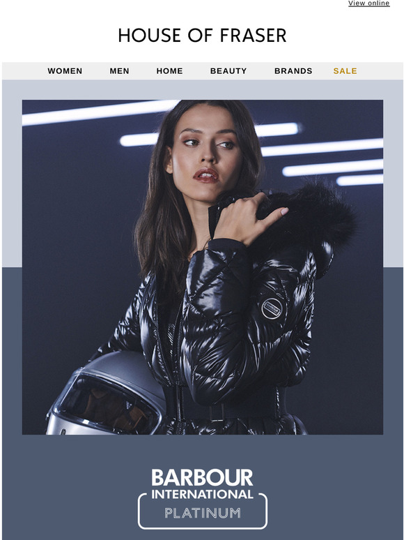 house of fraser barbour