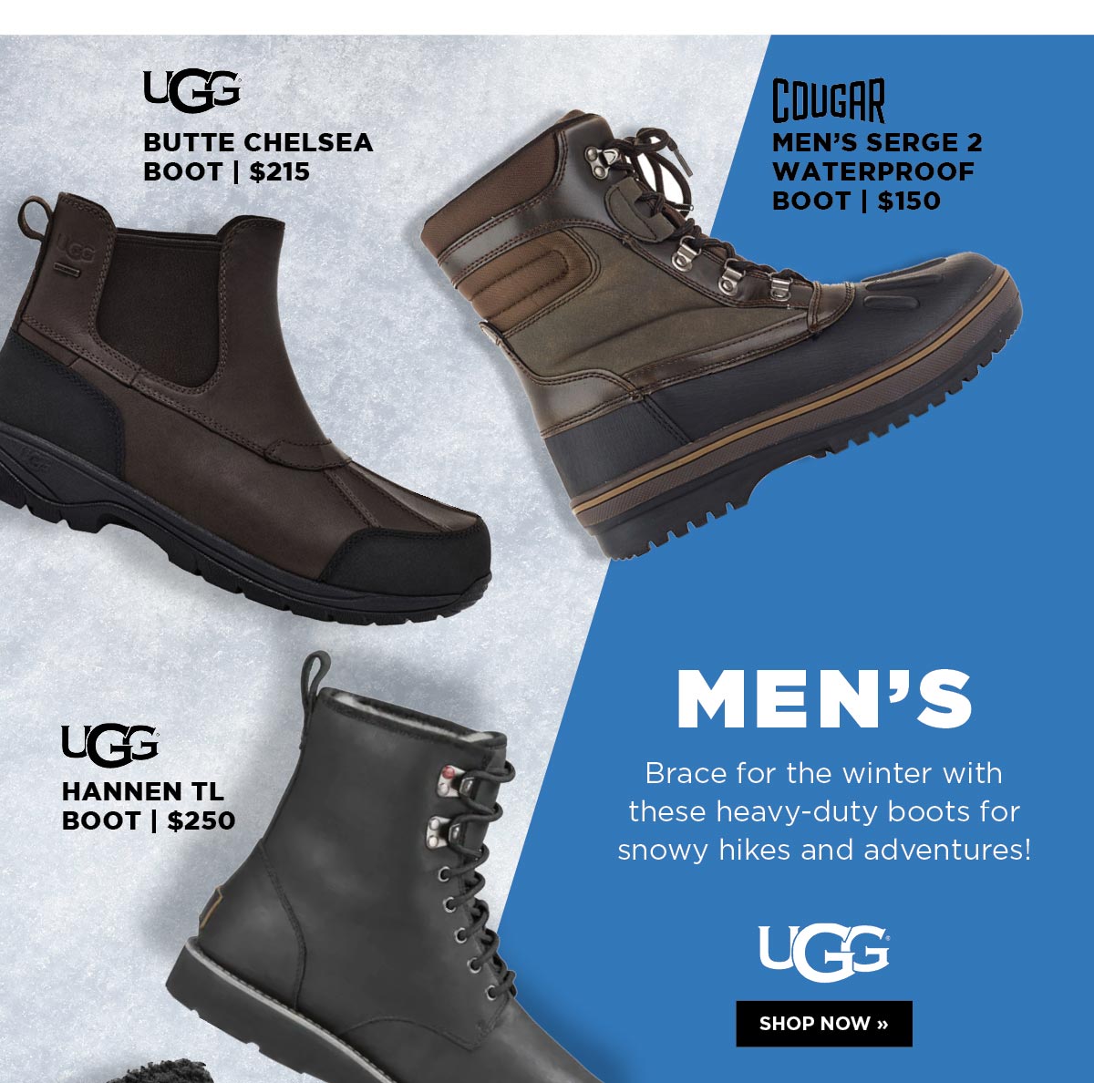 sporting life mens winter boots