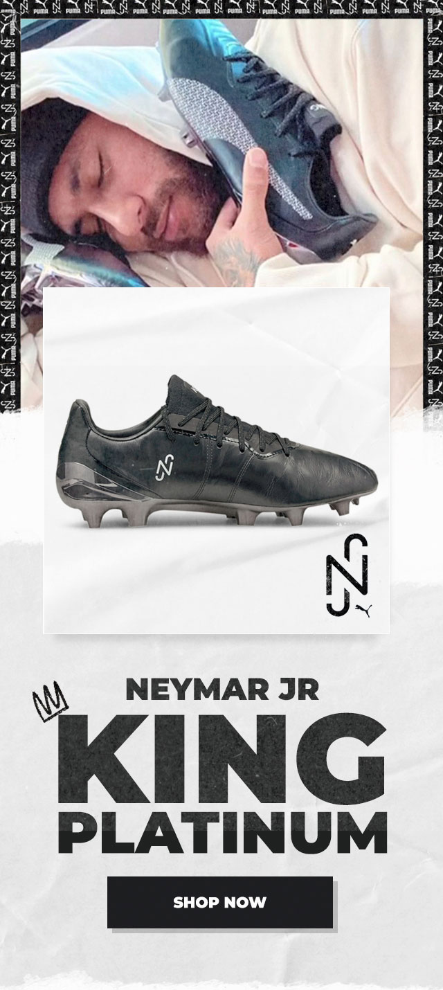 World Soccer Shop Neymar Cleat Launch A New King Is Crowned Njr Puma King Platinum Milled