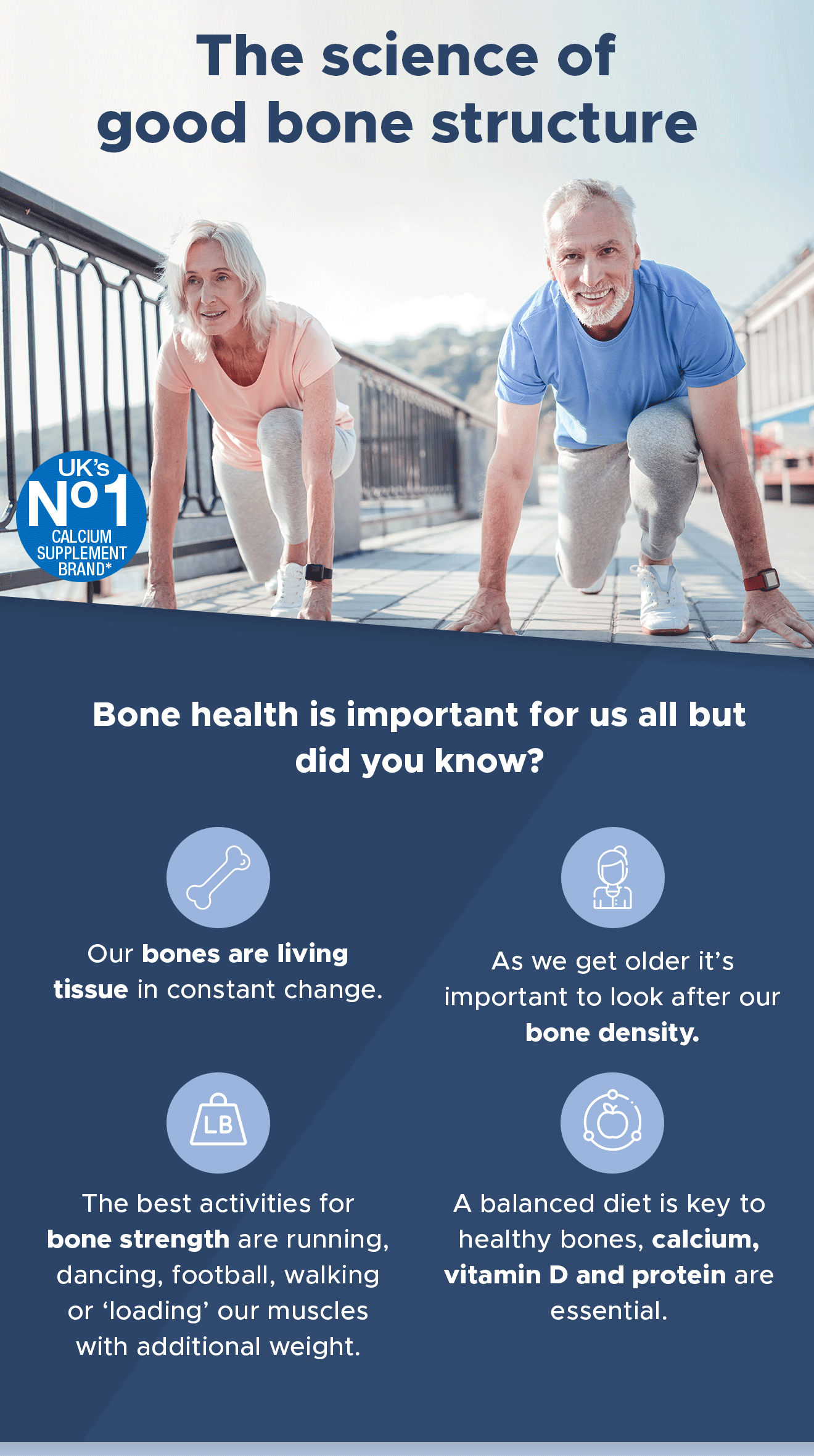 Vitabiotics Support Your Bone Health With Osteocare Milled
