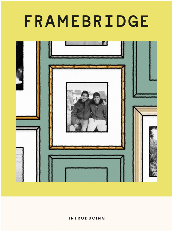 Framebridge New! The Staggered Grid Milled