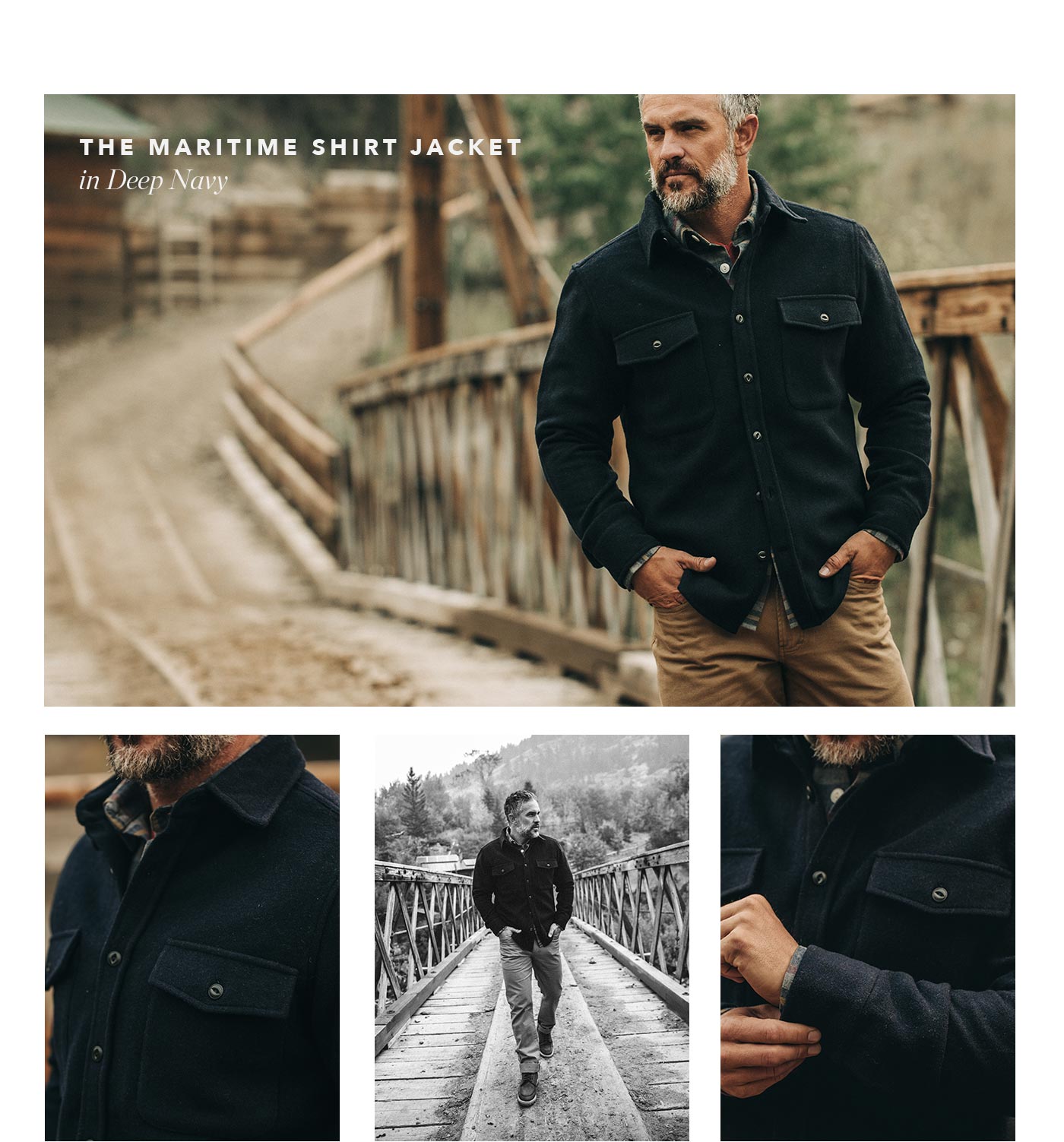 maritime shirt jacket