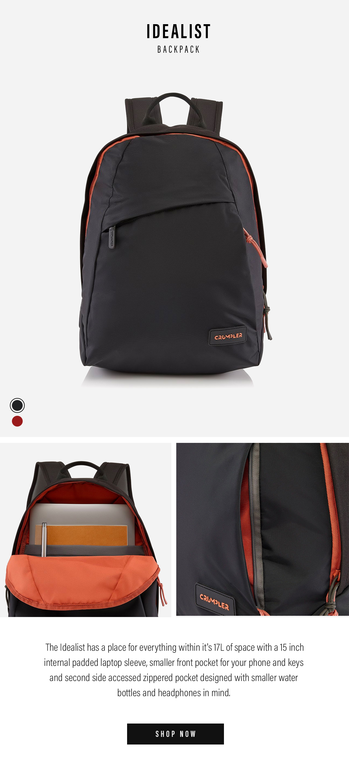 crumpler idealist backpack