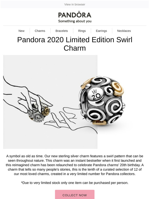 Pandora : -this limited edition charm was a Pandora original ... Pandora : -this limited edition charm was a Pandora original ...