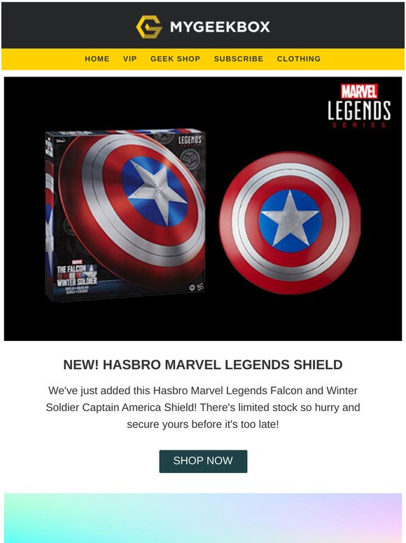 🛡️🦸 NEW! Hasbro Marvel Legends Replica! [Limited Stock]