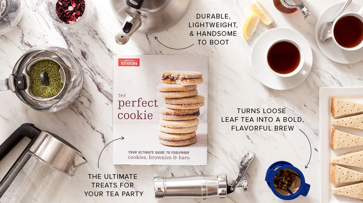 America S Test Kitchen The Well Equipped Cook Cozy Up With Tea And Cookies Milled