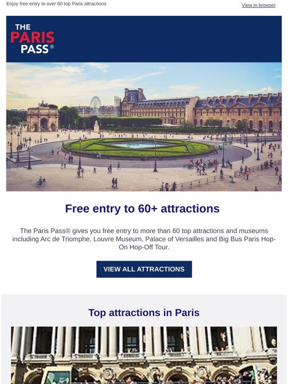 Sightseeing in Paris made easy...