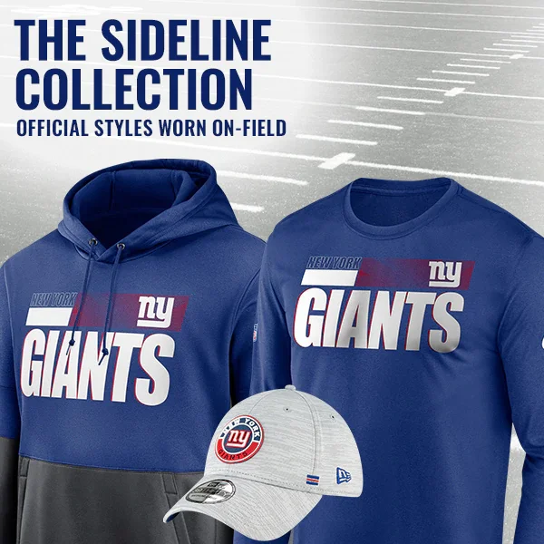 NY Giants Fan Shop: Look On-Field 