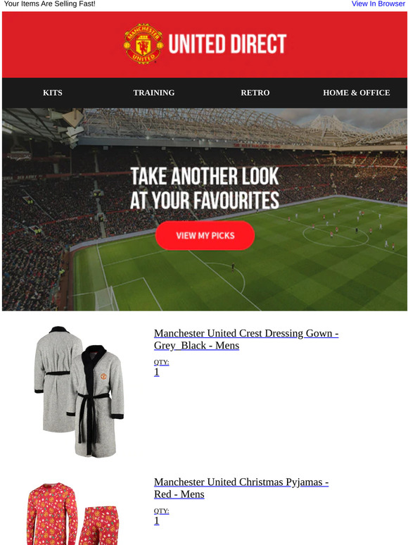 man utd christmas pyjamas