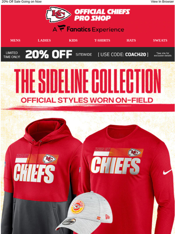 65% Off Kansas City Chiefs Shop Promo Code September 2023