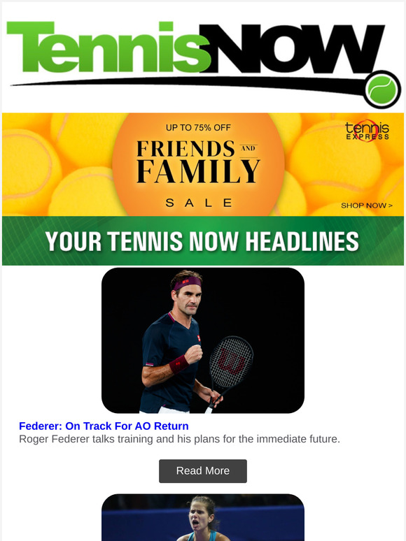 Tennis Express RF on Return Champ Retires Big 3 Icon Greatest