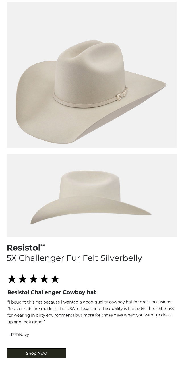 5-Star Stetson \u0026 Resistol Felt Hats 