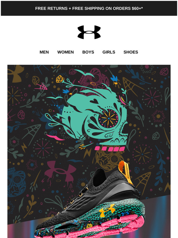 under armour hovr phantom 2 day of the dead