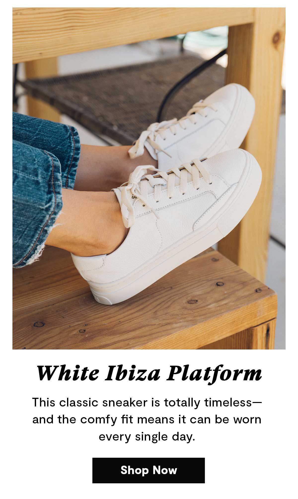ibiza platform sneaker
