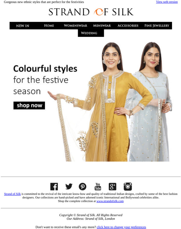 Start the festive celebrations