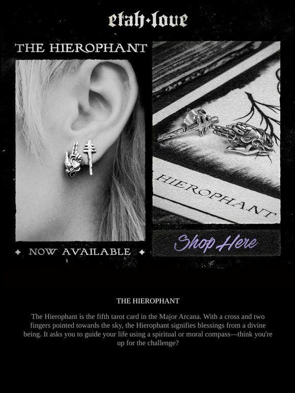 Etah Love - Convert: The Hierophant — Now Available | Milled