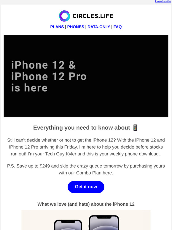 We’re ready for the iPhone 12 Launch tomorrow 🥳