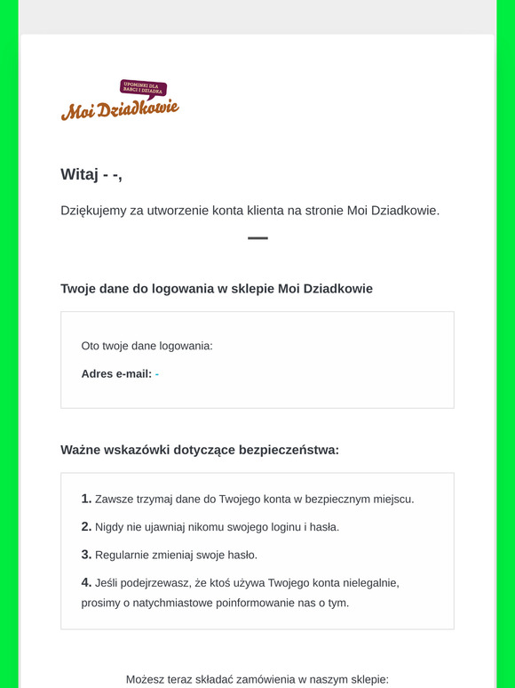 [Moi Dziadkowie] Witaj !