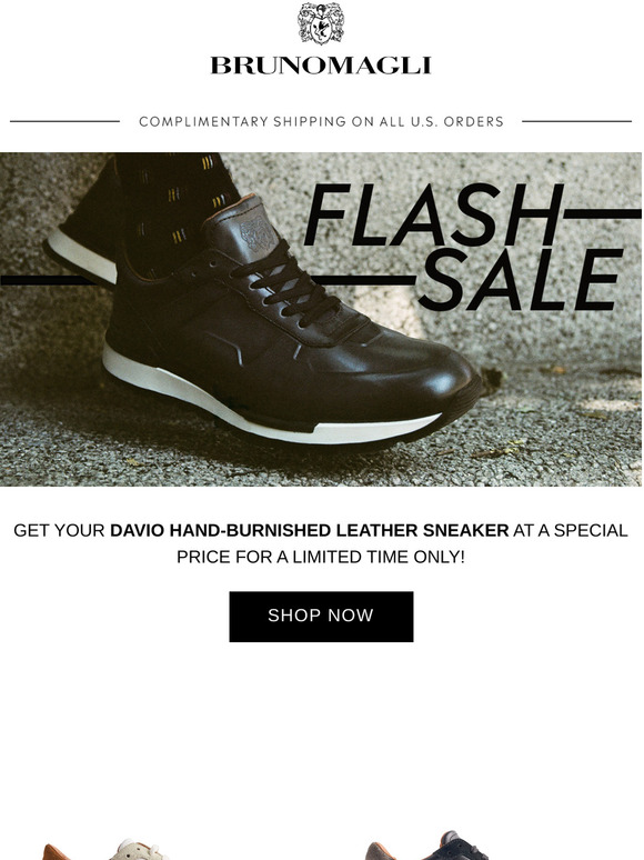 Bruno Magli Flash Sale The Must Have Sneaker Milled